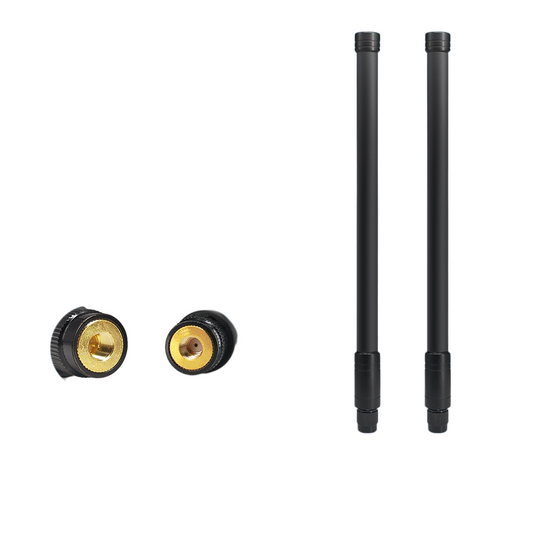 5.8GHz Omnidirectional Fiberglass Antenna, Outdoor Waterproof High Gain, Base Station Antenna with Anti-Interference for Drones and Surveillance