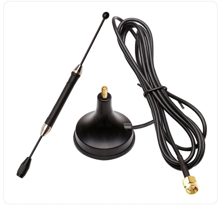 4G Full Band Suction Cup Antenna, Omni High Gain 3–35dBi, Compatible with 3G/GSM/GPRS, Mini Suction Antenna with SMA Connector