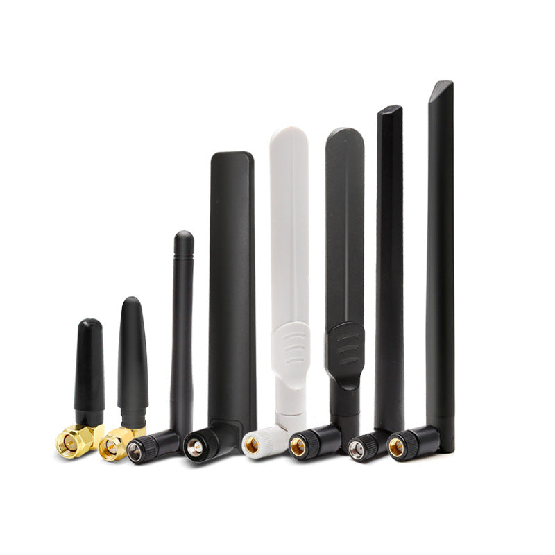 Dual-Band 2.4G/5.8G Paddle Antenna, Black Version, Foldable SMA Rubber Duck Antenna for WiFi Router
