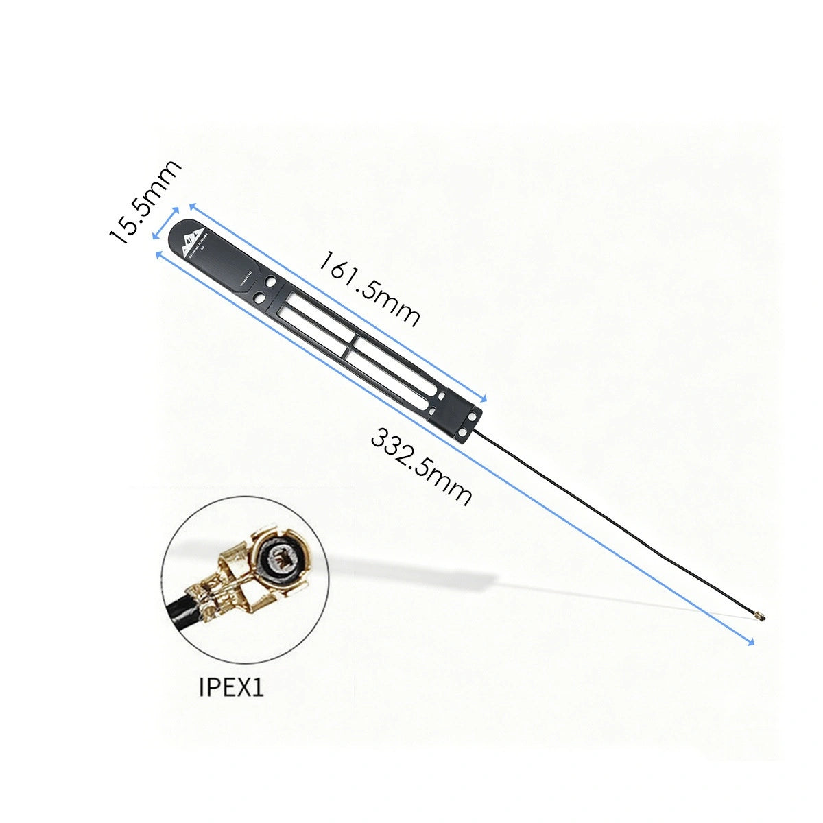 915MHz 2dBi Linear Polarized Omni Antenna, Anti-interference, High-Gain, Crash-Resistant, Ultra-Light Video Transmitter Antenna for FPV Drones