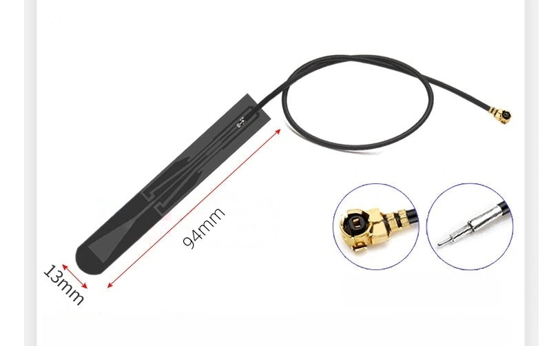 Full-Band 5G Internal FPC Antenna | Omni-Directional High Gain Embedded Antenna with IPEX 1 / IPEX 4 Connector