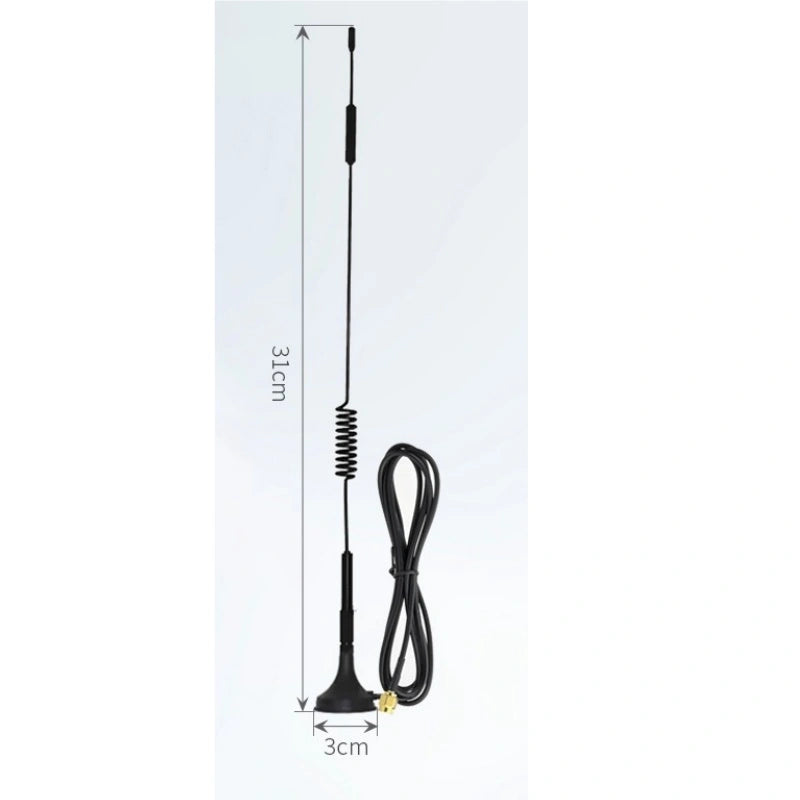 High-magnetic 4G suction cup antenna, supports 3GGPRSGSMNB-IoTLTE signals
