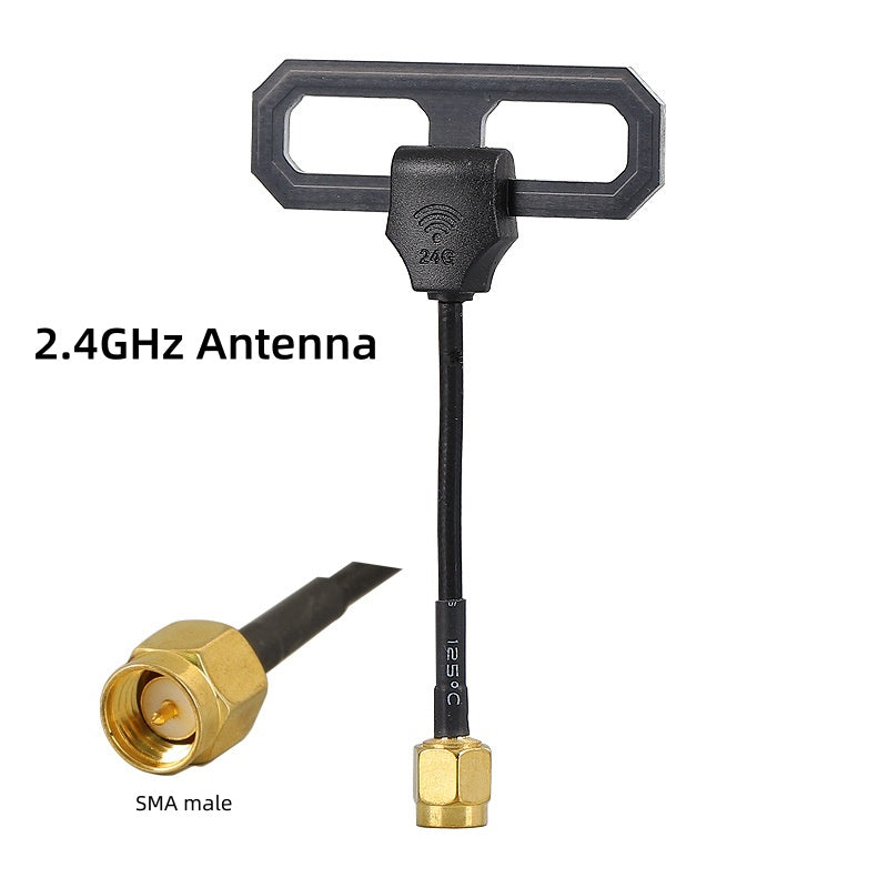 2.4GHz T-shaped SMA omnidirectional antenna for FPV drone video transmission antenna