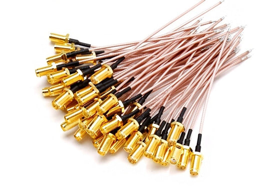 Universal Antenna Jumper Cable for Frequencies Below 6GHz, SMA to IPEX Connector, RG178 Coaxial Cable